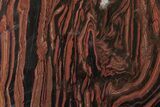 Free-Standing Polished Tiger Iron Stromatolite - Ga #222939-5